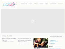 Tablet Screenshot of clinicanoel.org.co